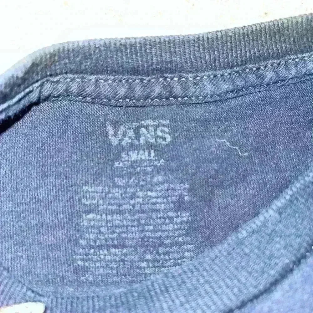 Navy Blue Vans tee - Picture 2 of 2